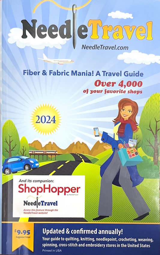 2024 Needle Travel Guide Book: Fiber & Fabric Mania