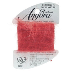 Rainbow Gallery Angora - 12 Christmas Red