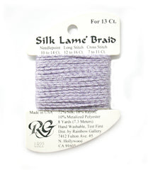 Rainbow Gallery Silk Lame Braid 13 - 022 Lavender