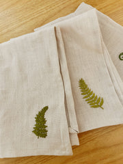 M Creative J Ferns Peel Stick and Stitch Botanical Embroidery Patterns