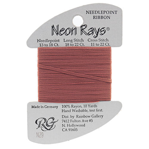 Rainbow Gallery Neon Rays - 029 Rust