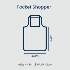 Project Ten - Pocket Shopper Bag - Sunny Floral