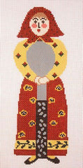 Cooper Oaks Design Garden Lady W Spoon 13M Needlepoint Canvas