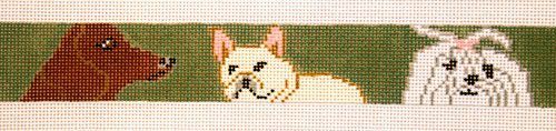 Cooper Oaks Design All Breed Dog Belt Needlepoint Canvas