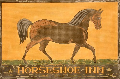 Cooper Oaks Design Horseshoe Inn Needlepoint Canvas