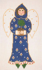 Cooper Oaks Design MB Angel Topiary 13M Needlepoint Canvas