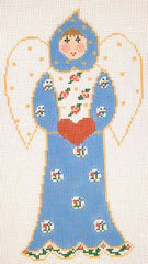 Cooper Oaks Design LB Angel Heart 13M Needlepoint Canvas