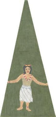 Cooper Oaks Design Hawaiian Girl Needlepoint Canvas