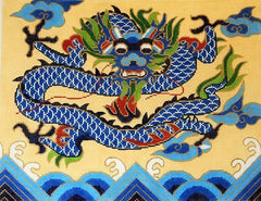 Lee's Needle Arts Blue Dragon Needlepoint Canvas