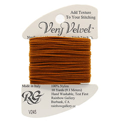 Rainbow Gallery Very Velvet - 245 Dark Golden Brown