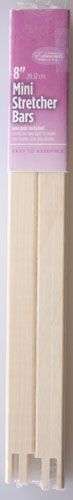 Edmunds Mini Stretcher Bars - 8 Inch Pair