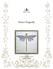 The Wishing Thorn Flower Dragonfly Cross Stitch Pattern