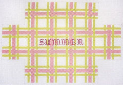 J. Child Designs Summer - pink Needlepoint Canvas