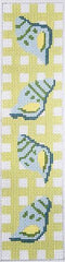 J. Child Designs Seashells Bookmark Needlepoint Canvas