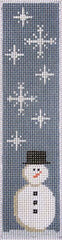J. Child Designs Snowman 13m Bookmark Needlepoint Canvas