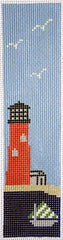 J. Child Designs Lighthouse Bookmark Needlepoint Canvas
