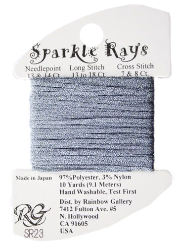 Rainbow Gallery Sparkle Rays - 23 Pewter