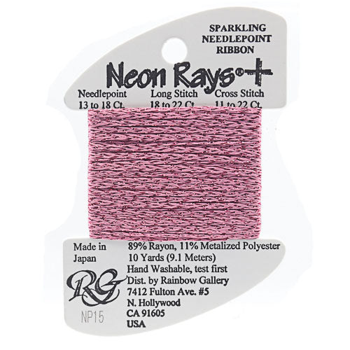 Rainbow Gallery Neon Rays Plus - 015 Rose Pink