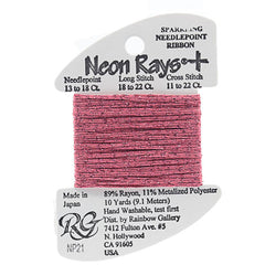 Rainbow Gallery Neon Rays Plus - 021 Cherry