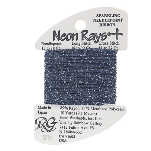 Rainbow Gallery Neon Rays Plus - 061 Midnight Blue