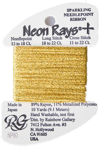 Rainbow Gallery Neon Rays Plus - 080 Gold