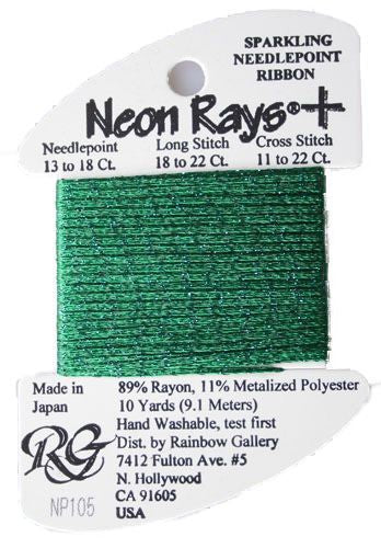 Rainbow Gallery Neon Rays Plus - 105 Christmas Green