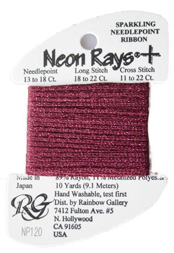 Rainbow Gallery Neon Rays Plus - 120 Merlot