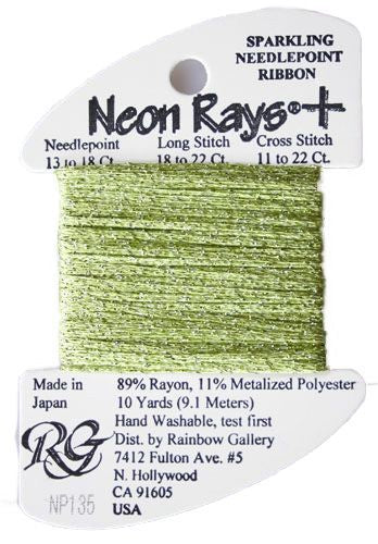 Rainbow Gallery Neon Rays Plus - 135 Chartreuse