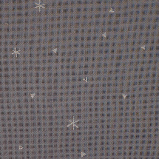 32 ct Belfast Linen Cross Stitch Fabric by Zweigart - Sparkle Grey with Silver