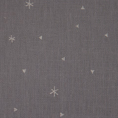 32 ct Belfast Linen Cross Stitch Fabric by Zweigart - Sparkle Grey with Silver