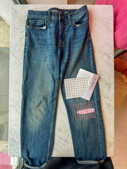 Approved Textiles Little Squares Mending and Embroidery Transfers