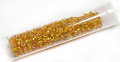 Sundance Designs Seed Beads Size 11 - 637 Orange Rainbow