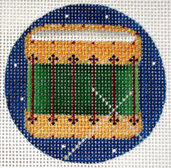 Rebecca Wood Designs Drums Needlepoint Canvas