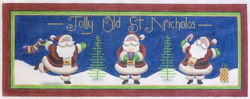 Rebecca Wood Designs St Nicholas Needlepoint Canvas