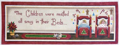 Rebecca Wood Designs Nestled in Bed Needlepoint Canvas