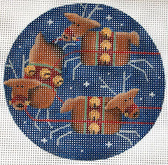 Rebecca Wood Designs Through the Sky RW Needlepoint Canvas