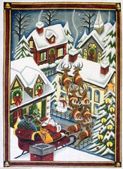 Rebecca Wood Designs Up on the Roof RW Needlepoint Canvas