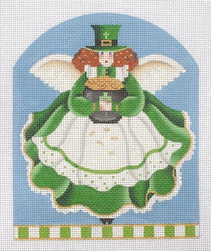 Melissa Shirley Designs March Angel 1556C Needlepoint Canvas