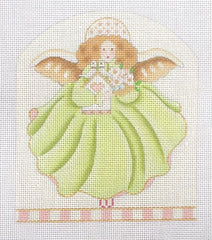 Melissa Shirley Designs June Angel 1556F Needlepoint Canvas