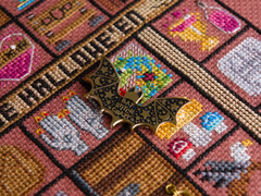 Stitchonomy Bat Stitch Crazy Needle Minder Silver Needle Minder