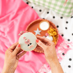 Cotton Clara Christmas Santa Cross Stitch Kit