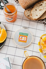 Cotton Clara Craft Kits & Supplies - Marmalade Jam Beginner Cross Stitch Kit