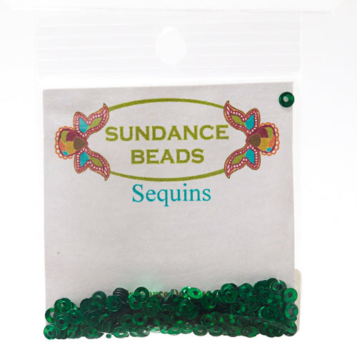 Sundance Designs Sequins 3mm - 230 Green Shimmer