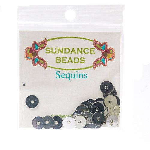 Sundance Designs Sequins 6mm - 114 Silver