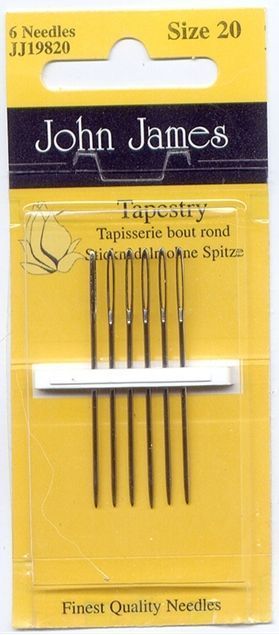 John James Tapestry Needles Size 20