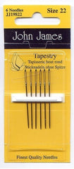 John James Tapestry Needles Size 22 - Pack of 6