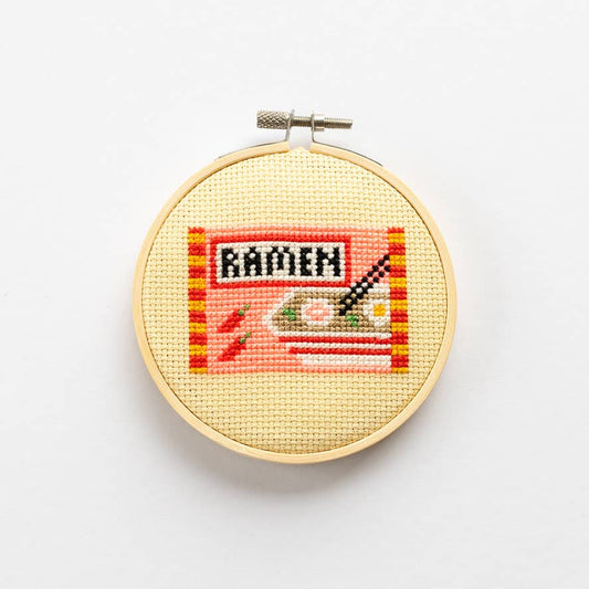 Cotton Clara Craft Kits & Supplies - Ramen Beginner Cross Stitch Kit
