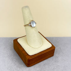 Antique Art Nouveau 14k Gold and Moonstone Ring