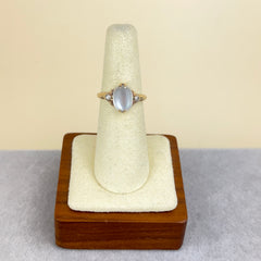 Antique Art Nouveau 14k Gold and Moonstone Ring
