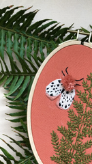 M Creative J Moth and Fern Embroidery Kit